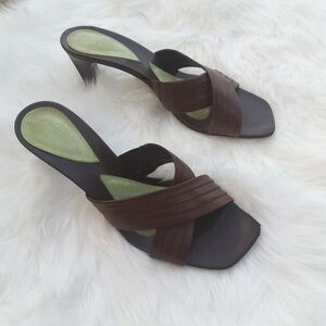 Sesto Meucci brown Sandals sz 9.5m